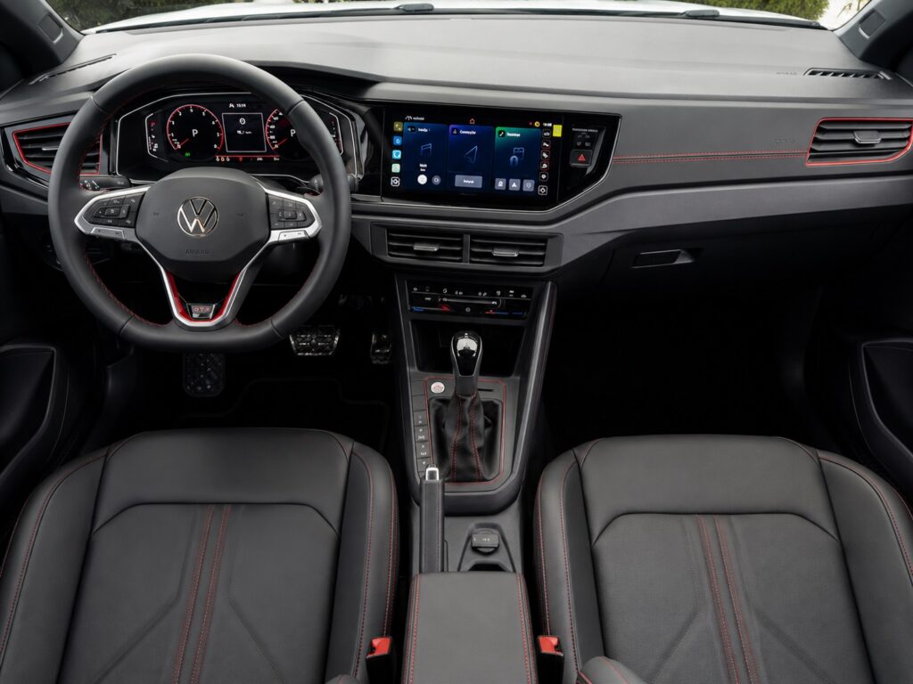 Interior do Volkswagen Nivus GTS 2027