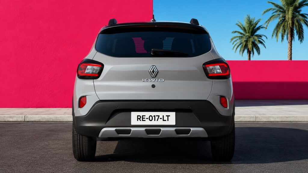 Traseira do Renault Kwid 2027