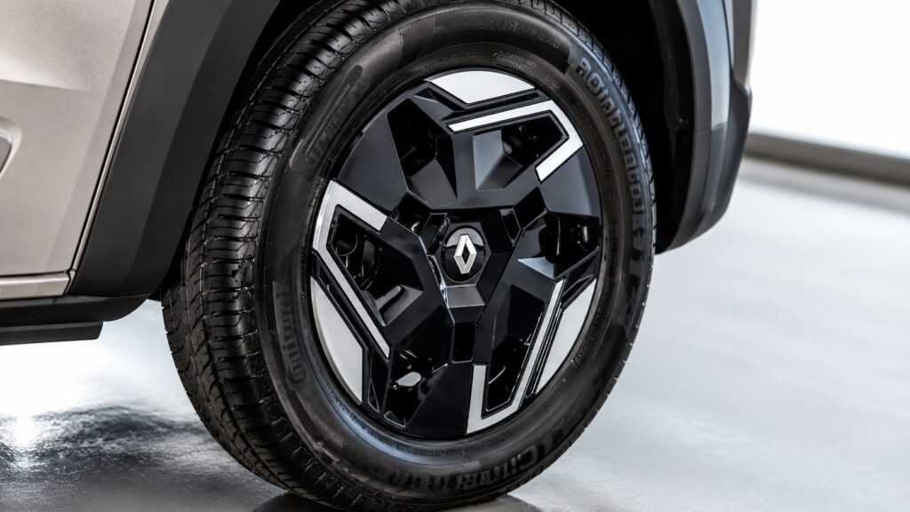 Roda do Renault Kwid 2027 em detalhe