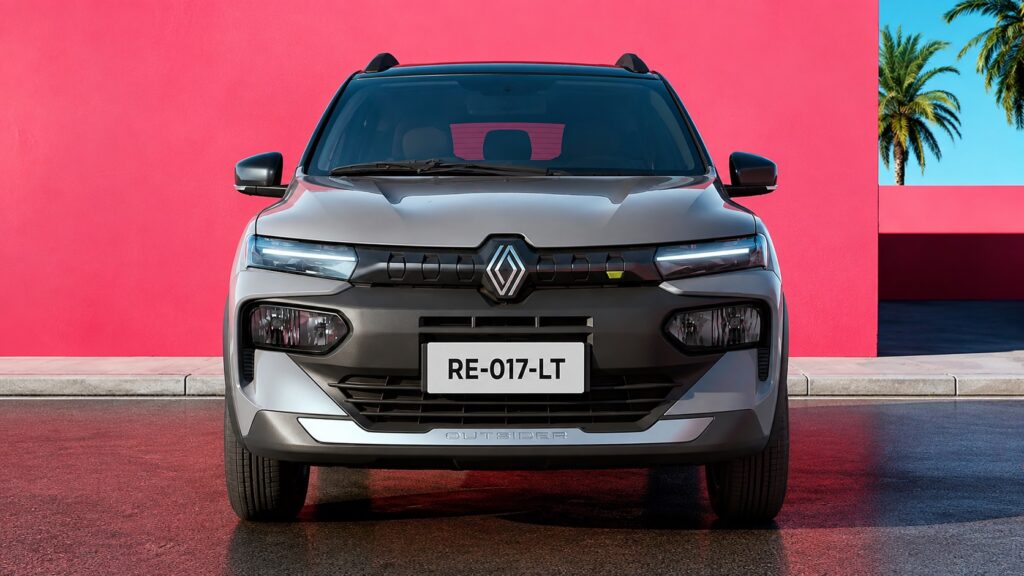 Renault Kwid 2027 visto de frente