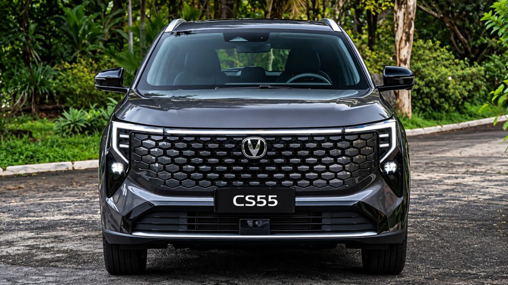 CAOA Changan CS55 2027 em vista externa
