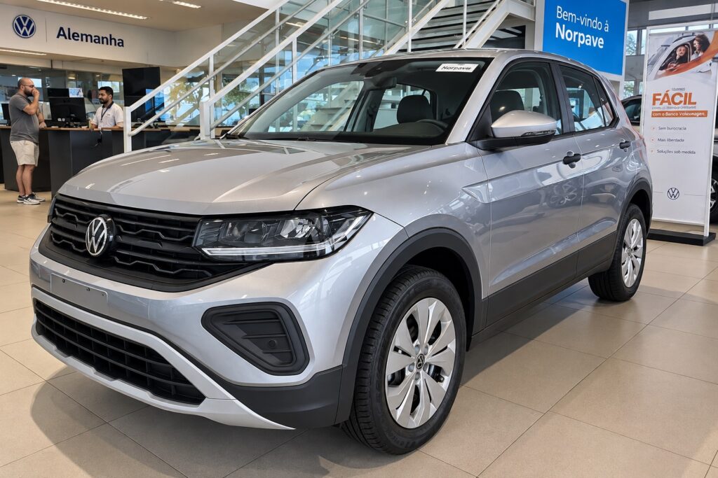 Volkswagen T-Cross Sense 200 TSI para PcD em setembro de 2026