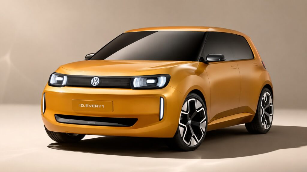 Volkswagen ID.Every1 elétrico visto de frente
