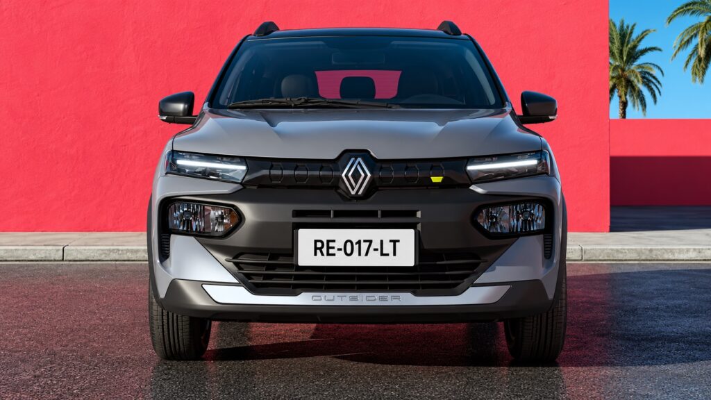 Renault Kwid 2027 visto de frente